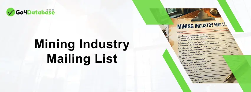 mining industrt mailing list
